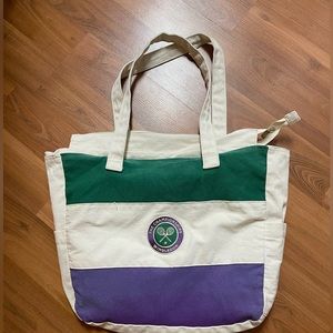 Wimbledon Bag circa 1987-1988 purchased at Wimbledon.
